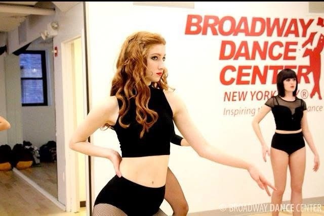 Studio shot in the Broadway Dance Center NYC studio