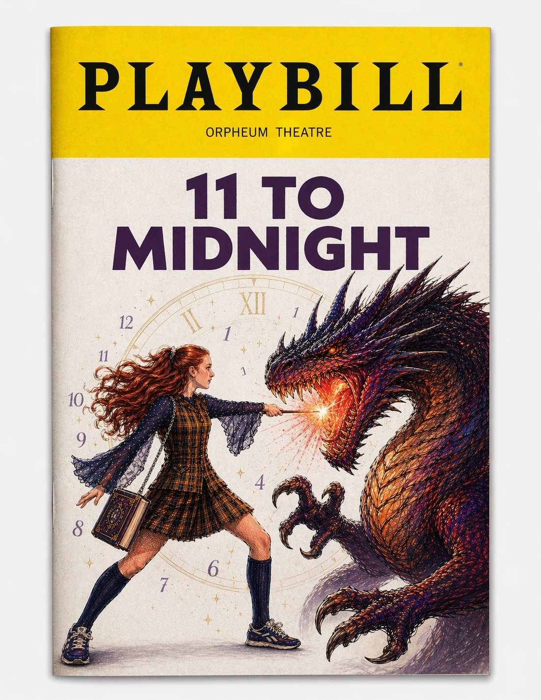 11 to Midnight Playbill cover, Orpheum Theatre